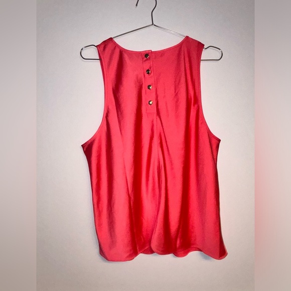 NWOT J Crew Coral Pink Silky Tank Top XXL - Picture 5 of 6